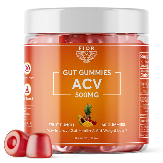 FIOR Apple Cider Vinegar Gummies 60 count - FIOR