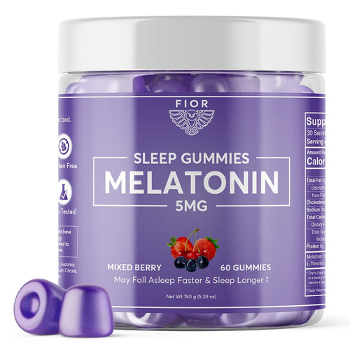 FIOR Melatonin Gummies 60 count - FIOR