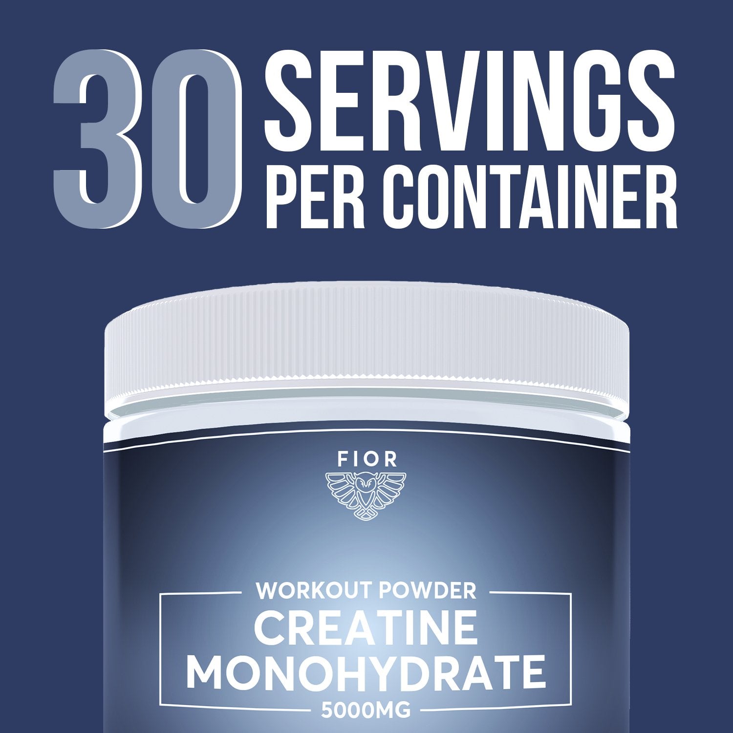 FIOR Micronize Creatine Monohydrate Powder - FIOR